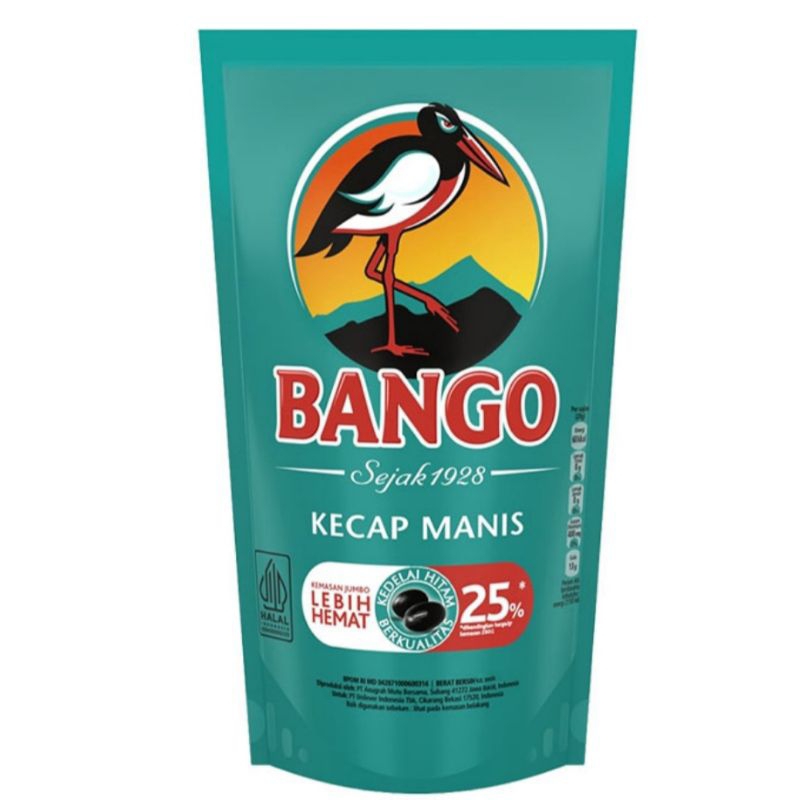 

KECAP MANIS BANGO 1000gr / 950gr Reffil kemasan Pouch