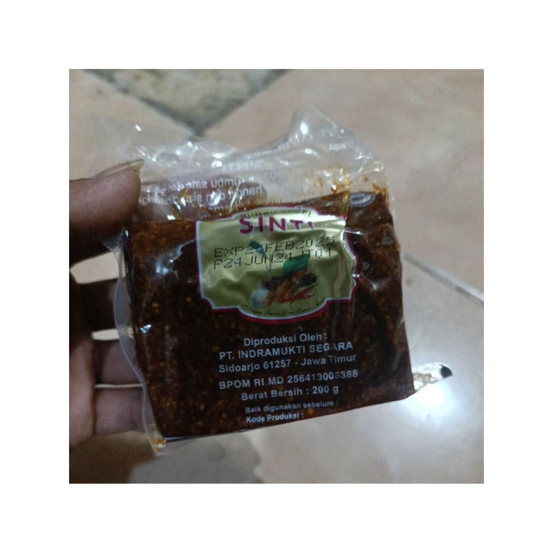 

Bumbu Pecel Sinti 100gram dan 200gram