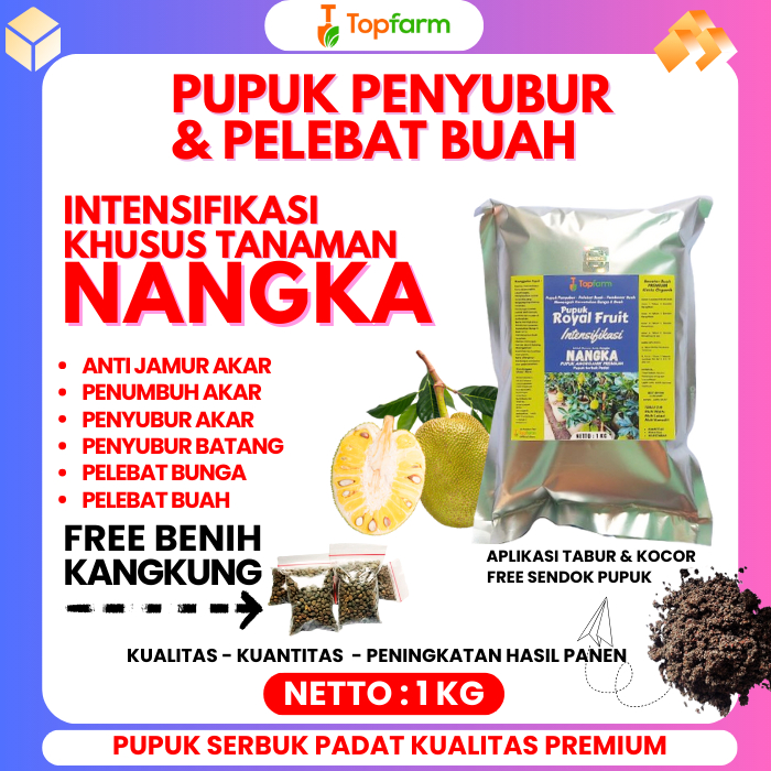 Pupuk Nangka Cepat Berbuah / Pupuk Pelebat Buah Nangka / Pupuk Booster Buah Nangka /Pupuk Nangka Cem