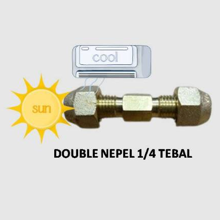 DOUBLE NEPEL 1/4 TEBAL