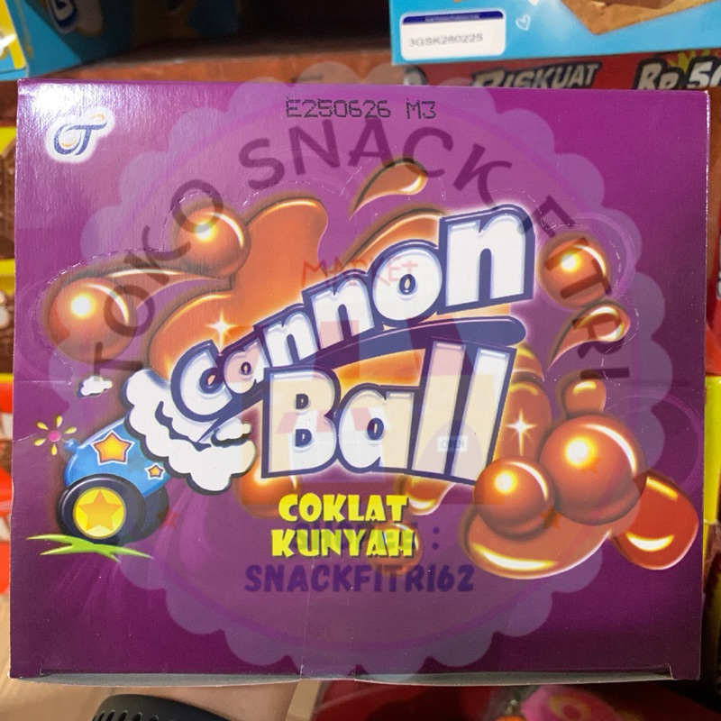 

COKLAT CANNON BALL BOX @24pcs