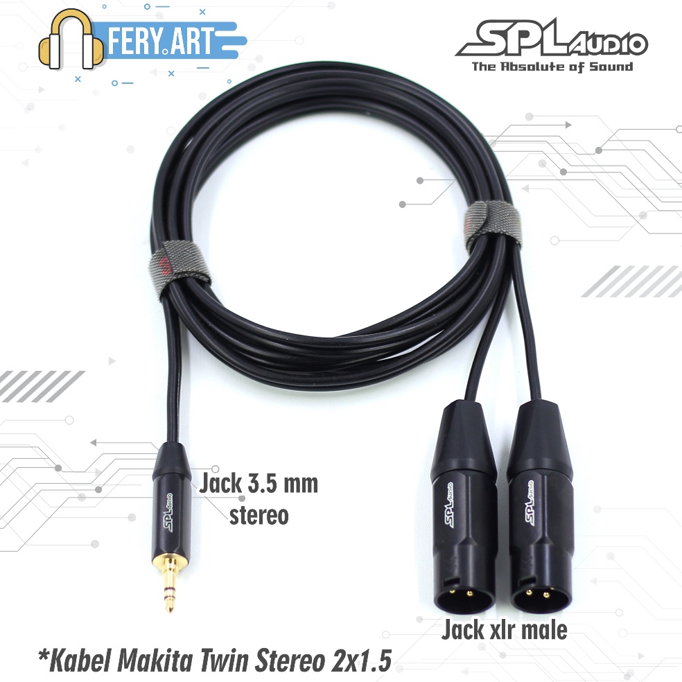 KODE A85F Jack HP ke mixer 2 Canon xlr SPL Audio