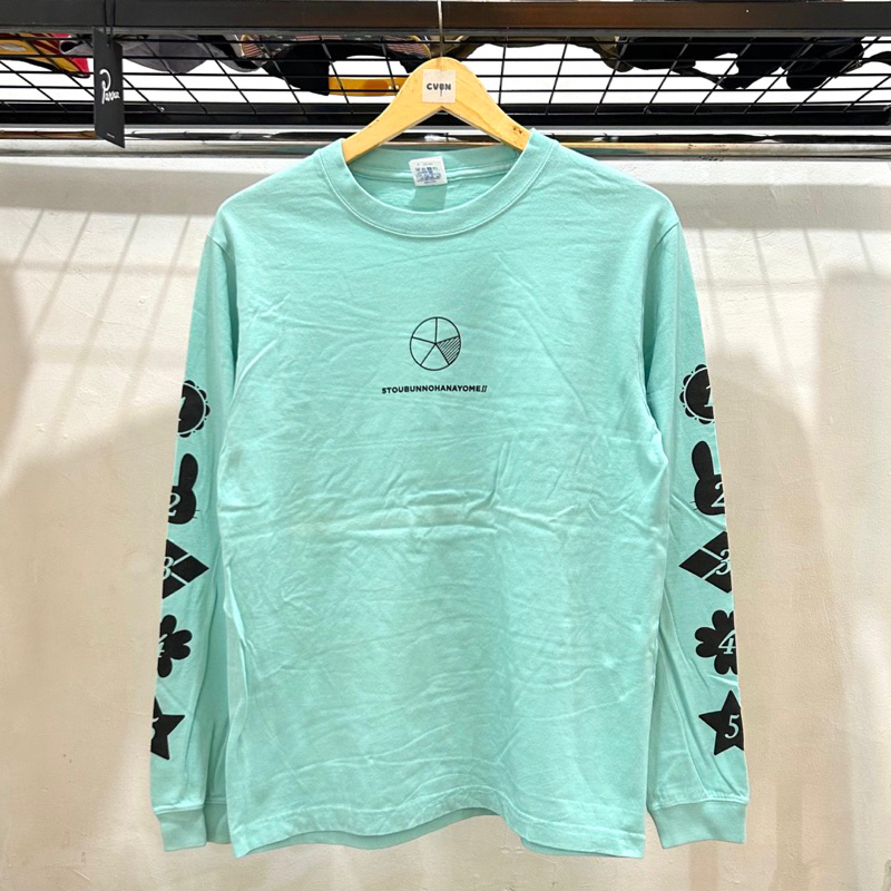 Long Sleeve Anime 5-Toubun No Hanayome | Kaos Lengan Panjang Secondhand Preloved