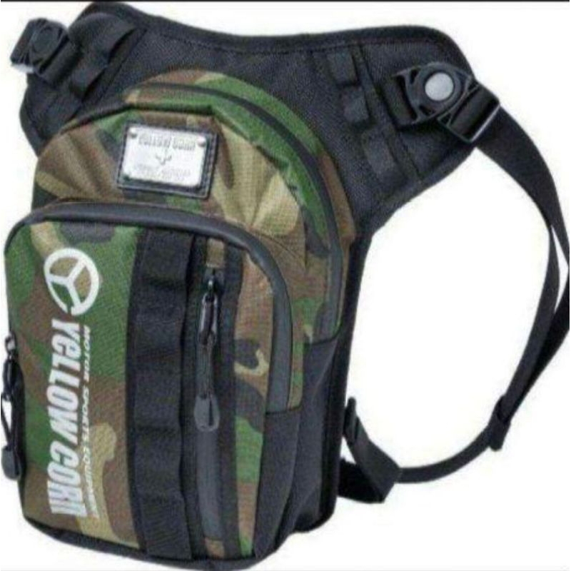 (NEW) YE - 56 camouflage Tas riding yellow corn