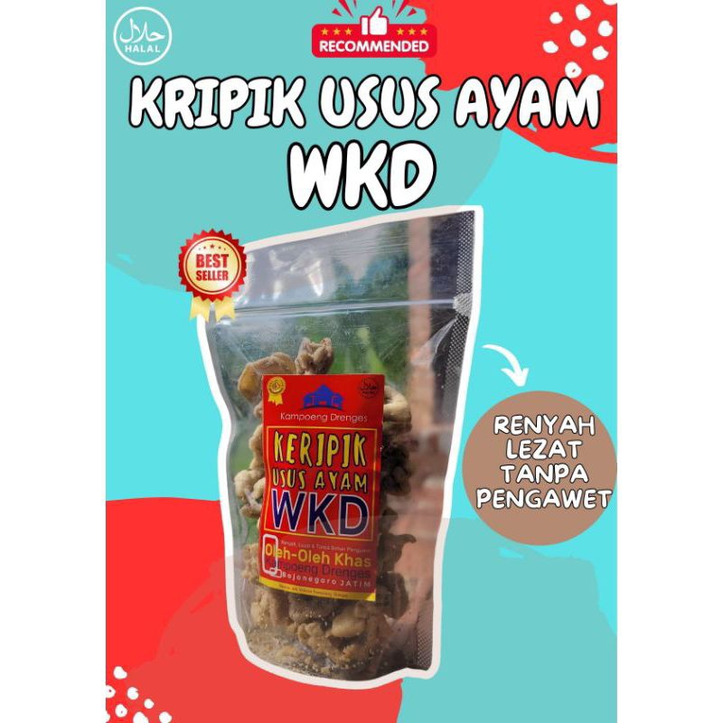 

Keripik usus enak/mantul/murah/ oleh-oleh khas wkd