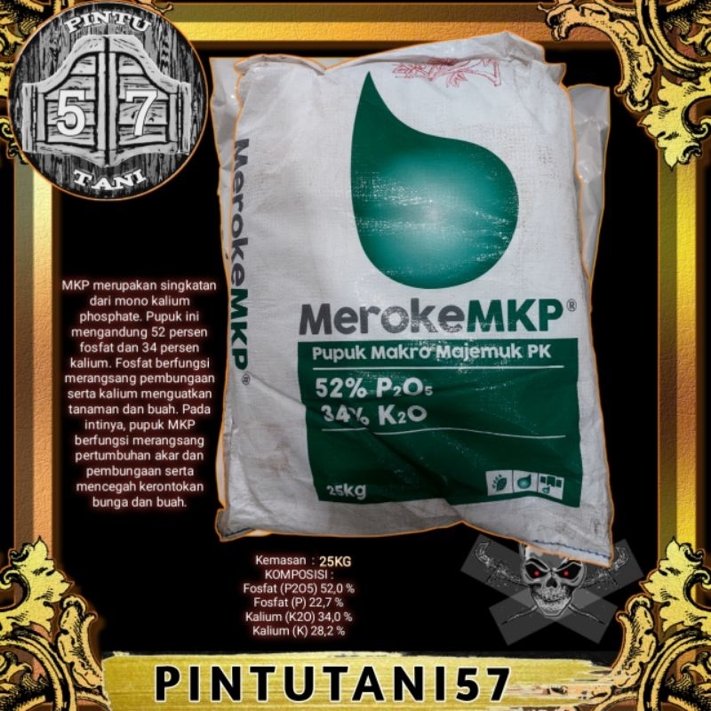 MEROKE MKP P205 52% K2O 34% 25KG