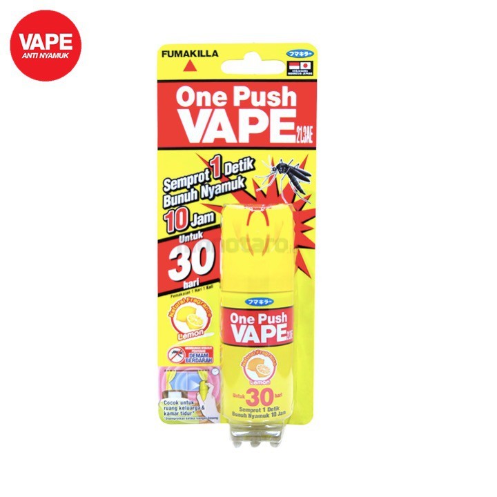 Vape One Push Pembasmi Nyamuk Lemon 1 pcs