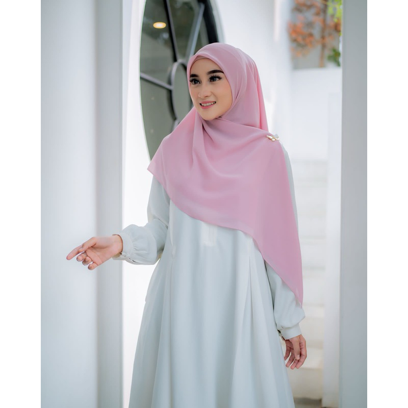 Hijab Resleting // Segi Tiga Zipper // Segi Empat  Resleting // Hijab Instan Zipper