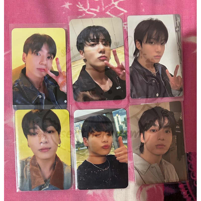 PC PHOTOCARD JUNGKOOK GOLDEN YETIMALL