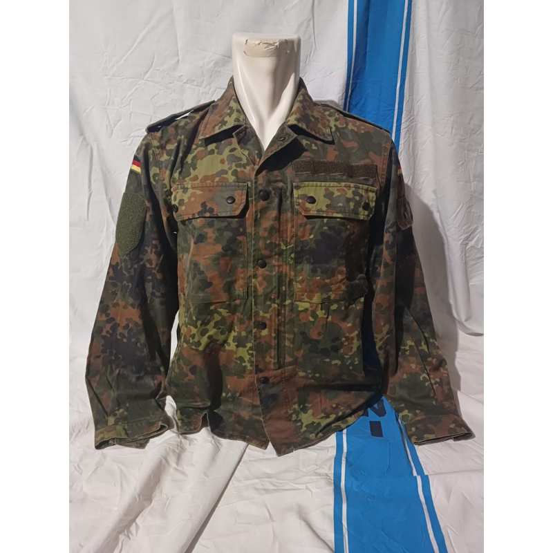 Kemeja BDU PDL loreng Flecktarn Jerman Army (20)