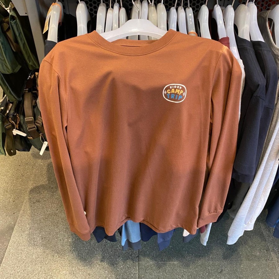 EIGER KAOS LENGAN PANJANG PRIA CAMP TRIP T-SHIRT