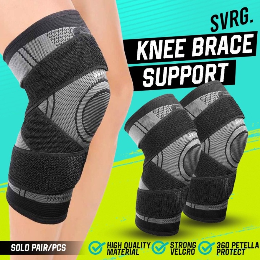 KODE E67D SVRG Knee Brace Support  Patella Compression Protector  Deker Lutut