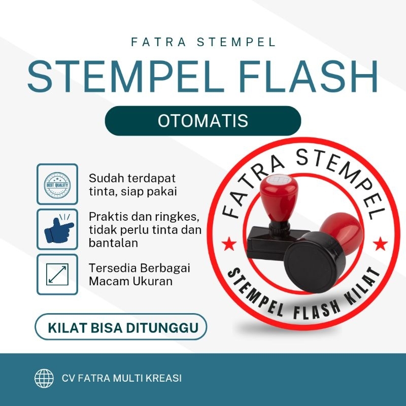 

Stempel Flash Otomatis Langsung Proses