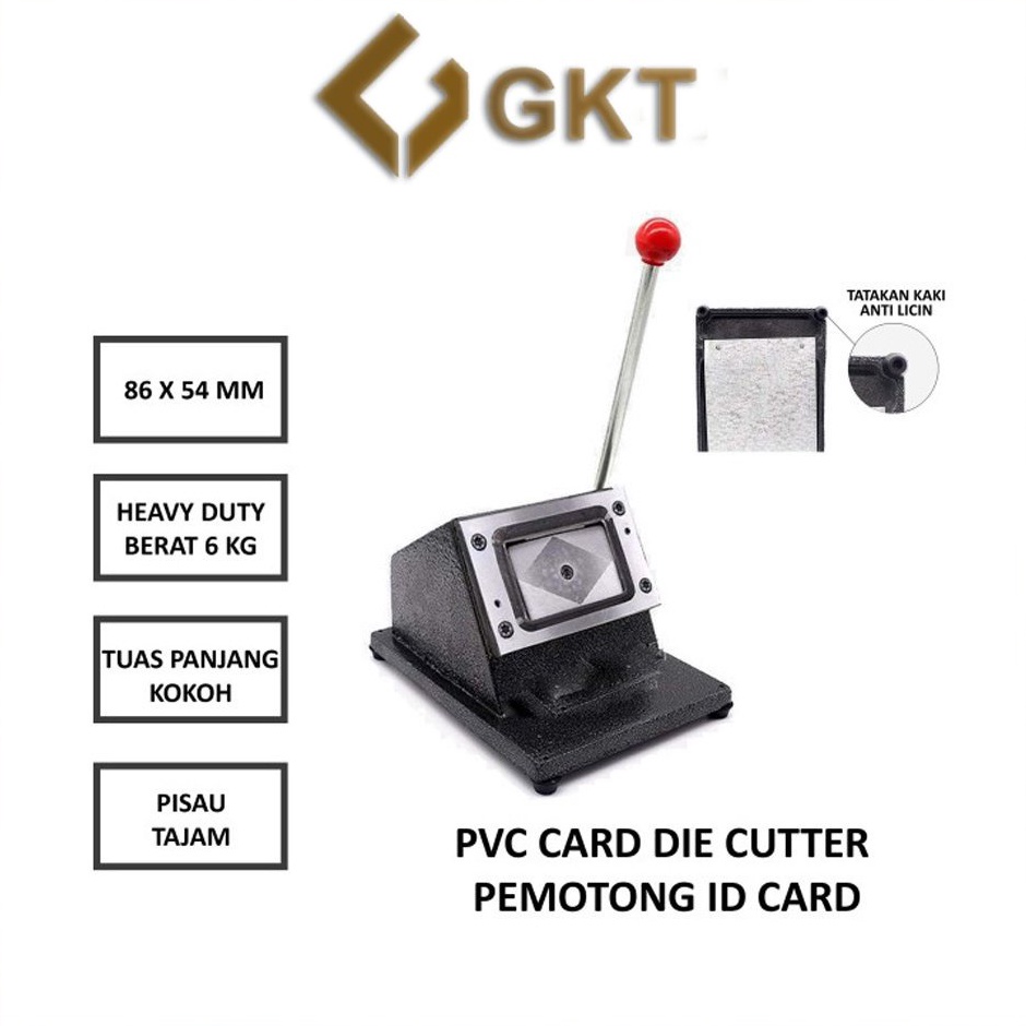 

KODE V66K Alat Potong ID Card Plong ID Card PVC Card Cutter GKTECH 8654 Cabang Jakarta
