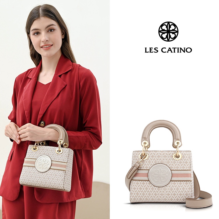 KODE Q59D Tas Wanita Les Catino Jestina Medalion Mini Satchel