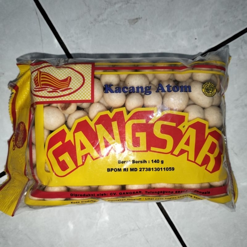 

Gangsar Kacang Atom 140gr