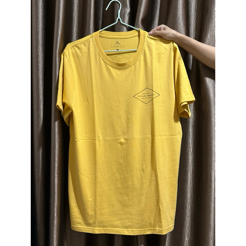 [PRELOVED] RIPCURL Yellow Men T-Shirt