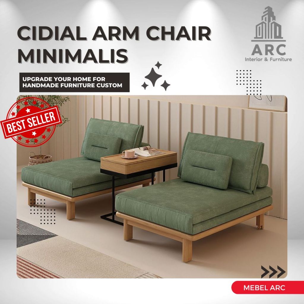Sofa Bed Lipat Minimalis / Kursi Sofa Lipat / Kursi Malas Lipat