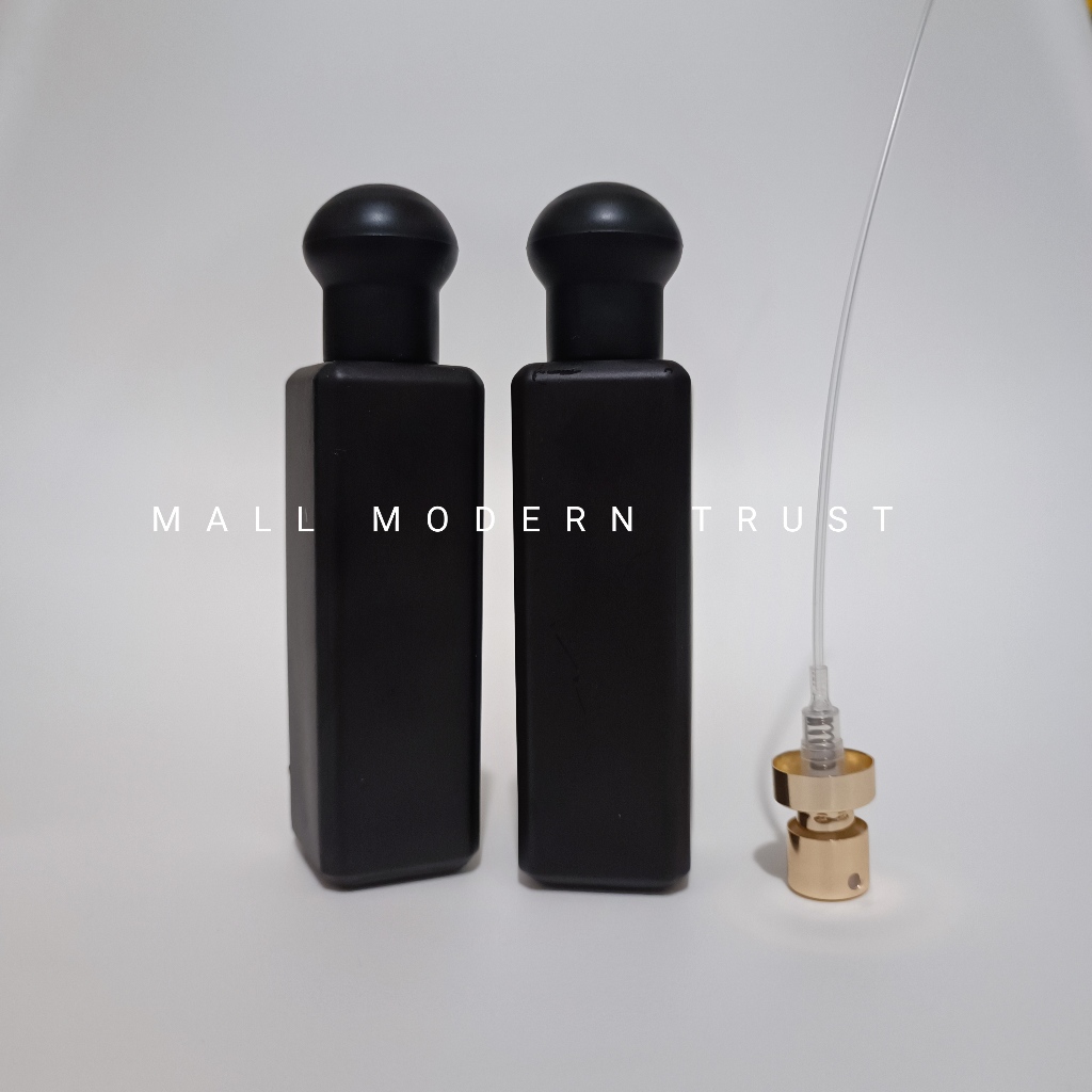 BOTOL PARFUM JOMALONE* TRAVEL 30ML PRESS-BOTOL PARFUM FULL BLACK DOFF-BOTOL PARFUME ELEGANCE`