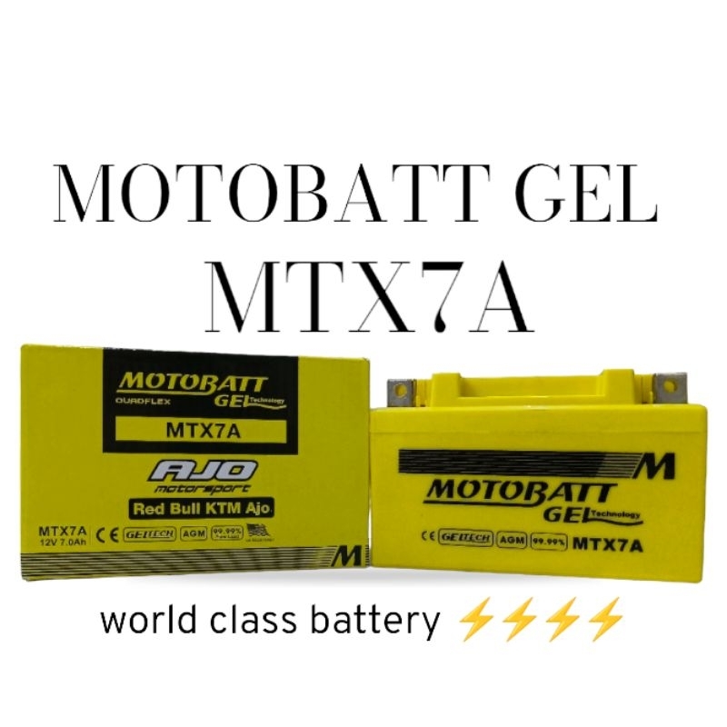 AKI MOTOR KAWASAKI ZX-25R MOTOBATT MTX7A AKI GEL