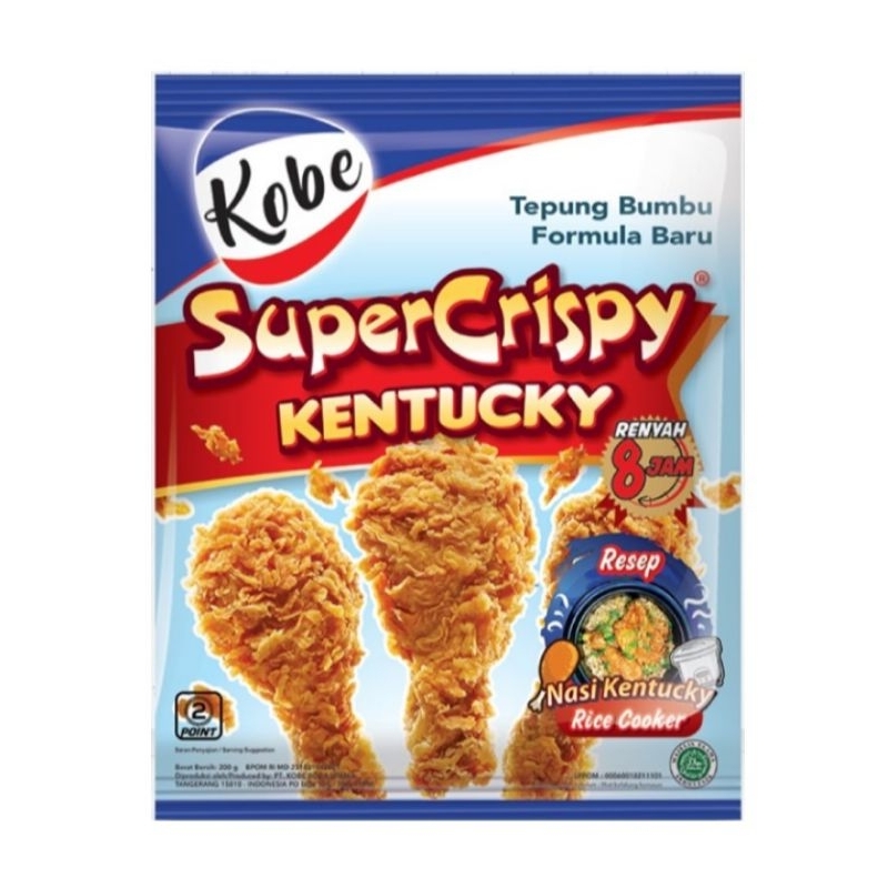 

kobe super krispi tepung bumbu ayam Kentucky 200 gr