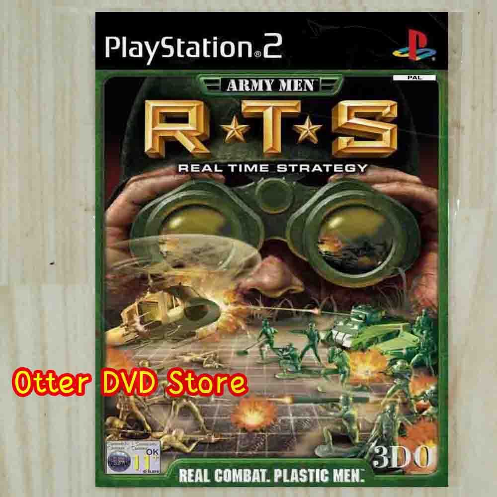 Kaset Game PS 2 PS2 Army Men - RTS