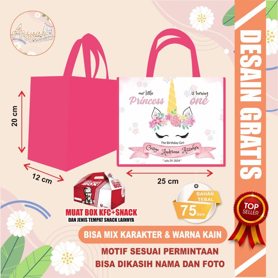 

tas ultah unicorn tas ulang tahun unicorn tas souvenir ultah unicorn tas unicorn