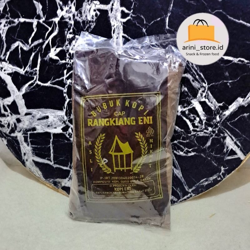 

BUBUK KOPI RANGKIANG ENI 500 GRAM ASLI BATUSANGKAR SUMATERA BARAT