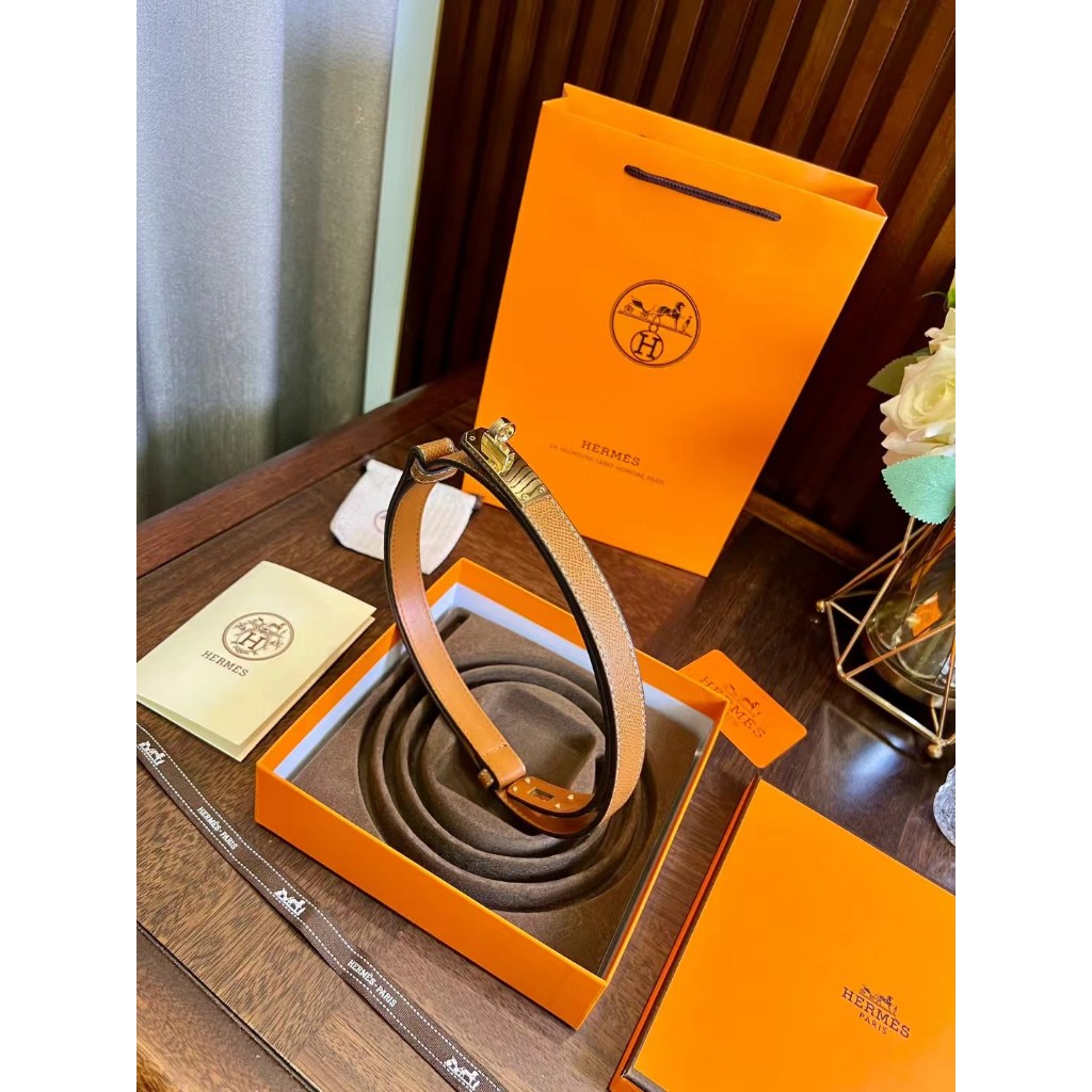 #Original authentic#Brand Hermes new fashion all-match goddess belt