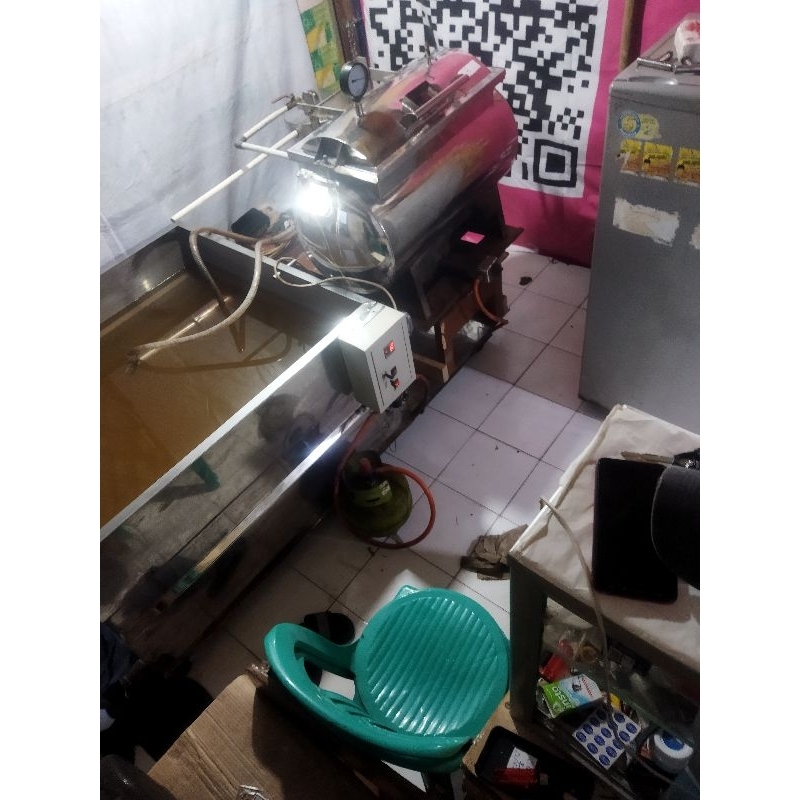 vacuum frying / mesin keripik buah