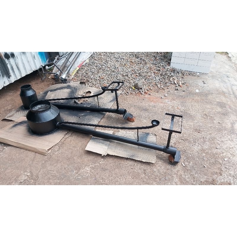 Kompor Burner Oli bekas JUMBO diameter 30 cm  FULLSET