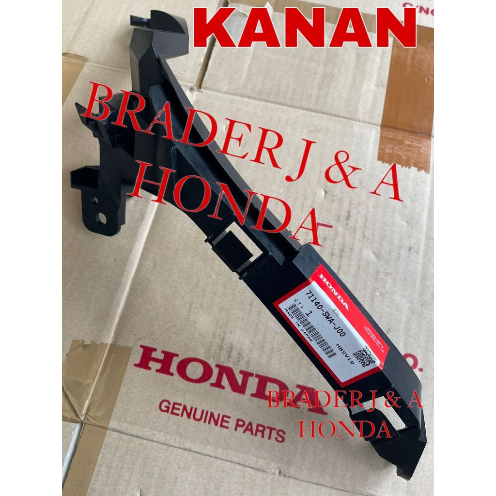 BRACKET LAMPU BEMPER DUDUKAN BREKET BEAM DEPAN CRV GEN 3 RE1 RE3 2007 2008 2009 2010 2011 HONDA 7114