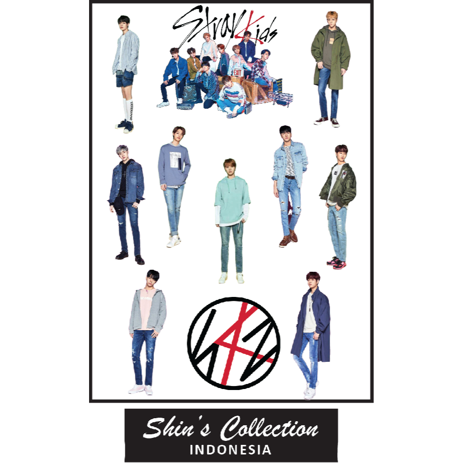 

Sticker stiker Stray Kids Straykids kpop 1 pc