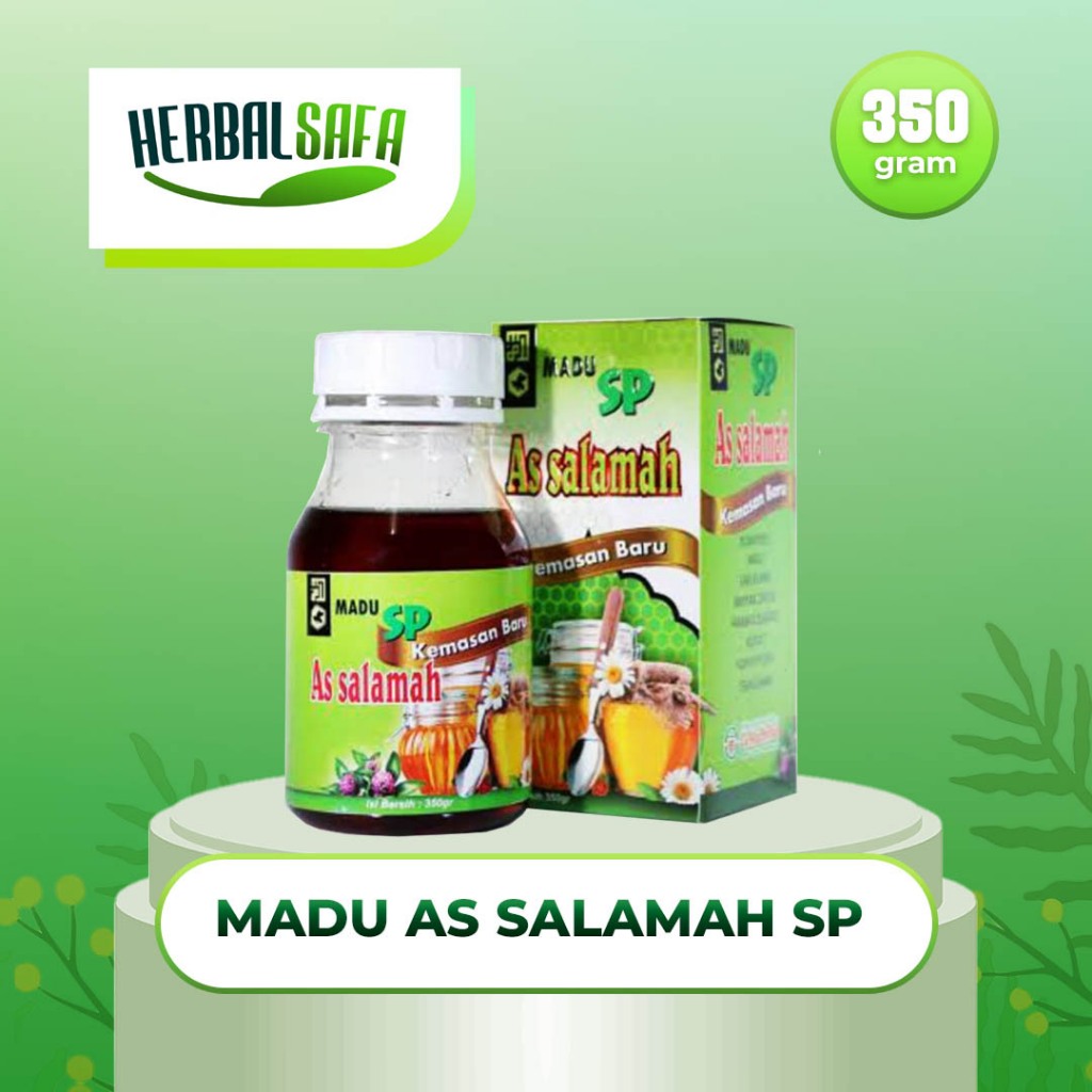 Madu Spesial Pencernaan As Salamah SP ORIGINAL 350 gr