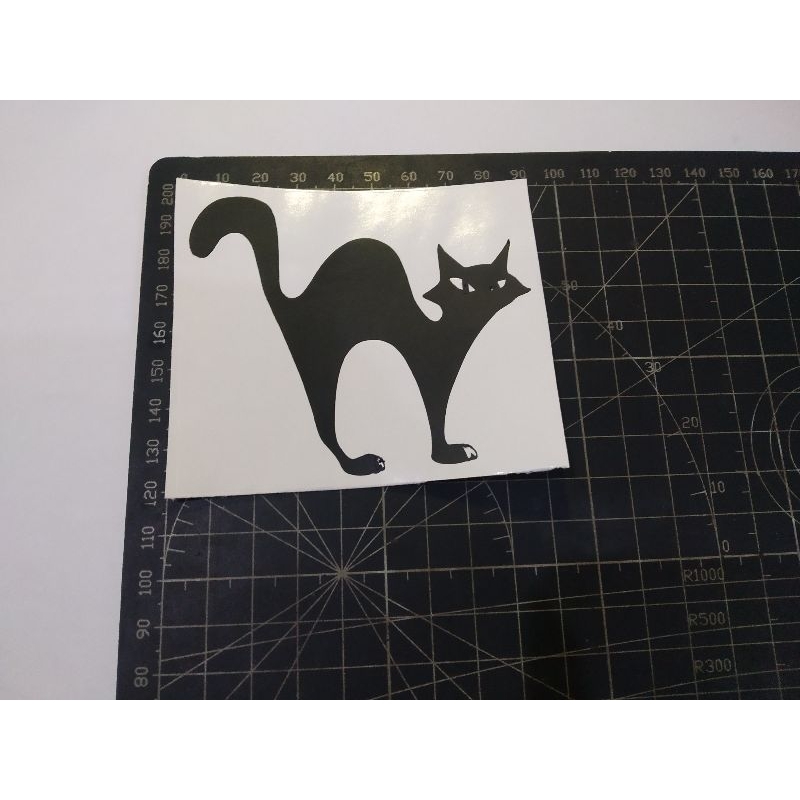 

cutting stiker cat