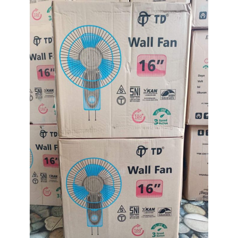 KIPAS ANGIN DINDING WALL FAN TD