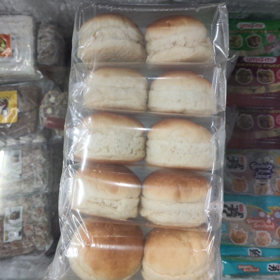 

Roti burger isi 10