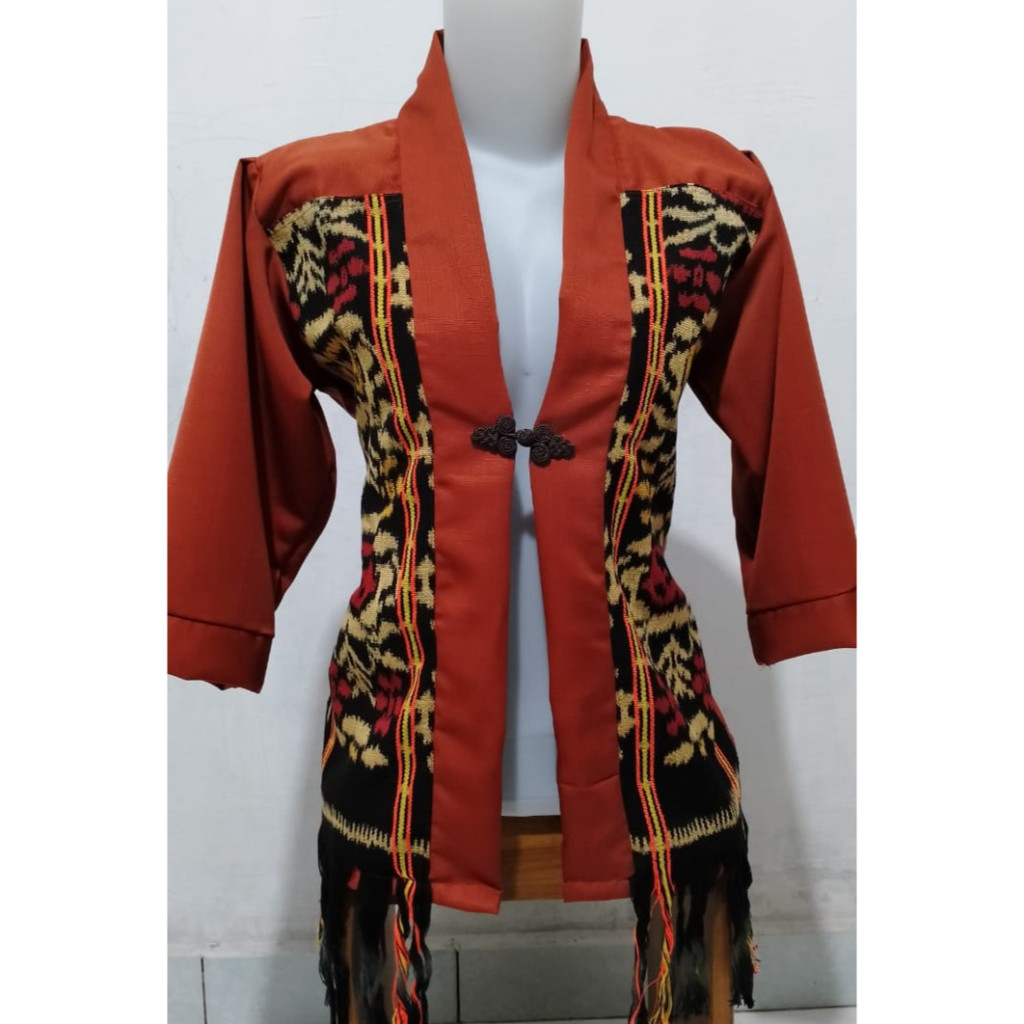 Tenun NTT Blazer Modif Tenun NTT