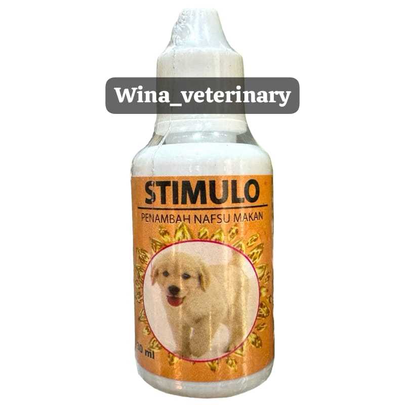Stimulo Dog 30ml Original, Vitamin Nafsu Makan Anjing , Vitamin Anjing