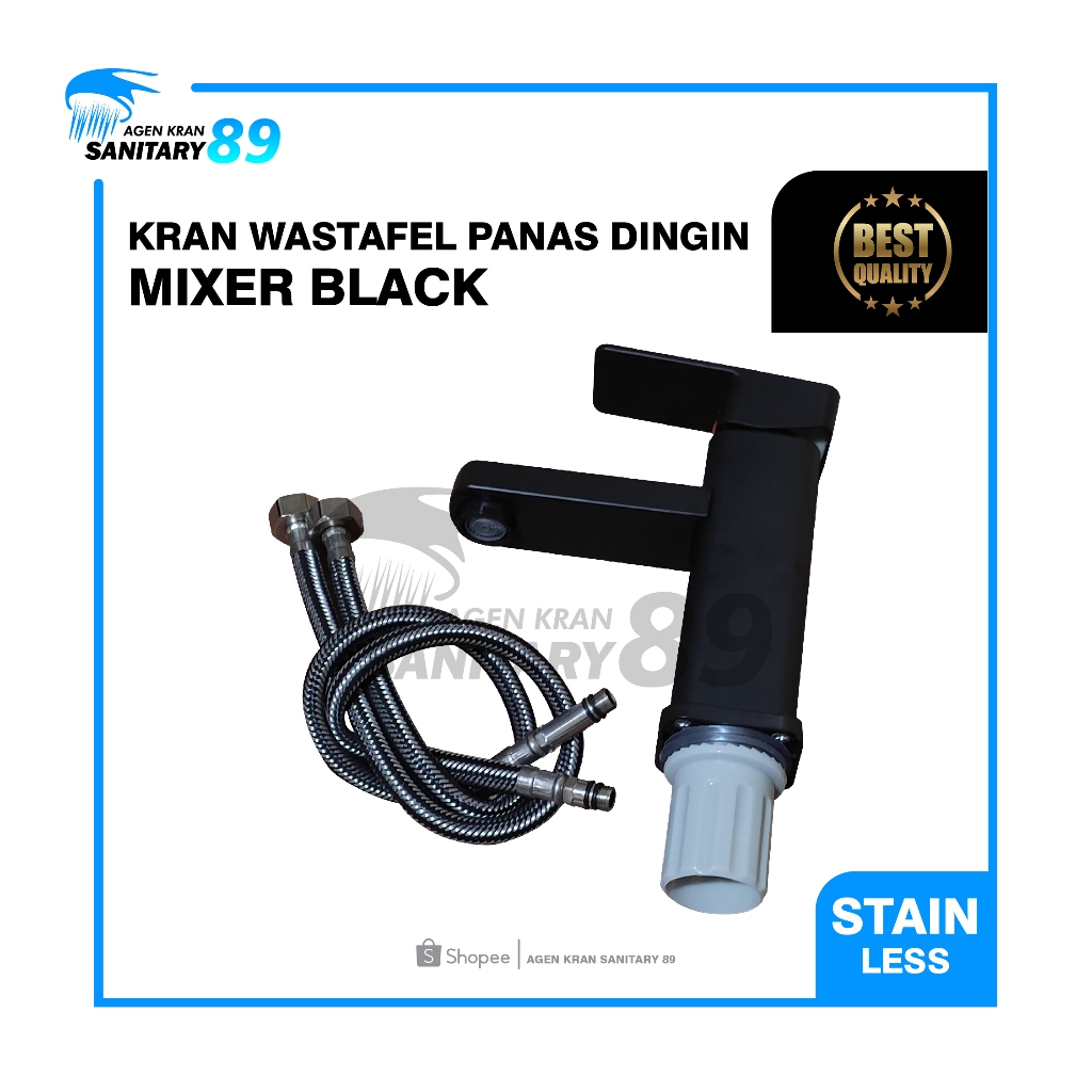KRAN WASTAFEL PANAS DINGIN/KRAN WASTAFEL PANAS DINGIN HITAM/KRAN WASTAFEL B MINIMALIS/KRAN HITAM