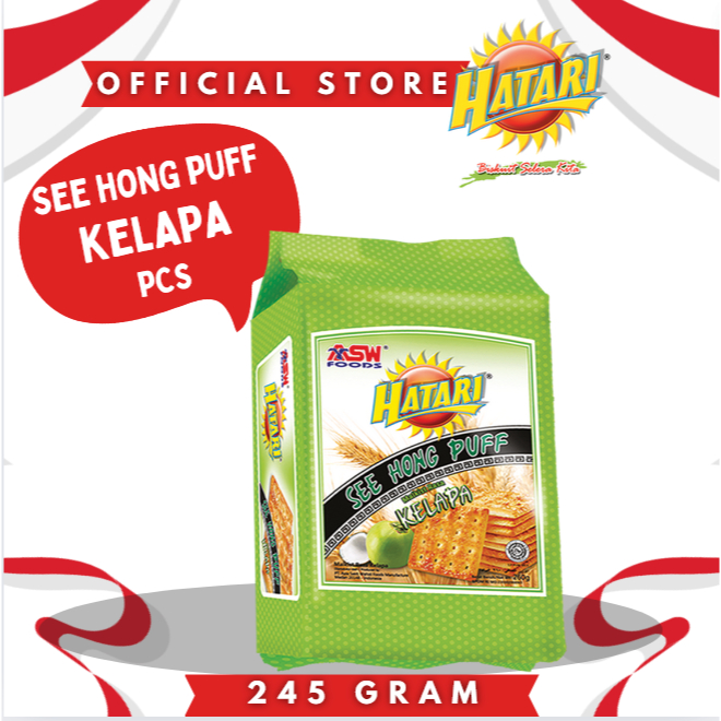 

HATARI SEE HONG PUFF KELAPA - PCS