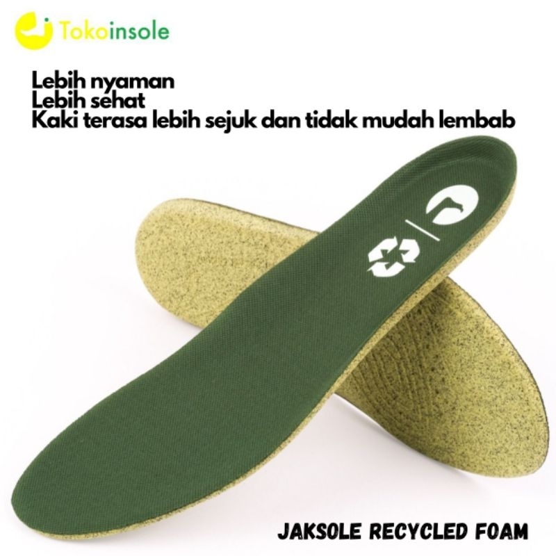 Insole sepatu/Insole Recycled Foam/Insole Jaksole/Insole nyaman/Insole murah/Insole alas