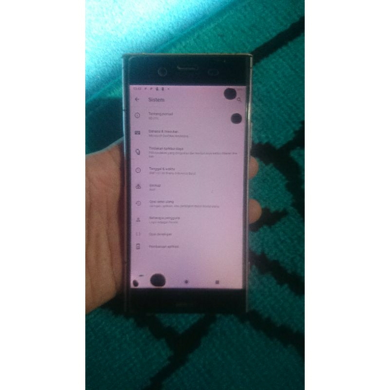 mesin Sony xz1 Docomo/au