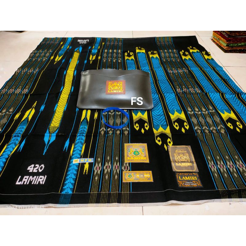 SARUNG LAMIRI TIPE MASTERPIECE (MPM) JAHITAN TENGAH FULL SUTRA