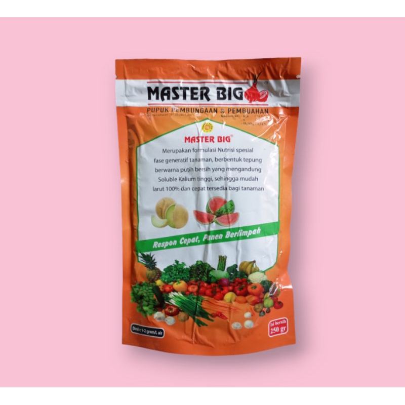 250 gr MASTER BIG Pupuk pembungaan Dan Pembuahan