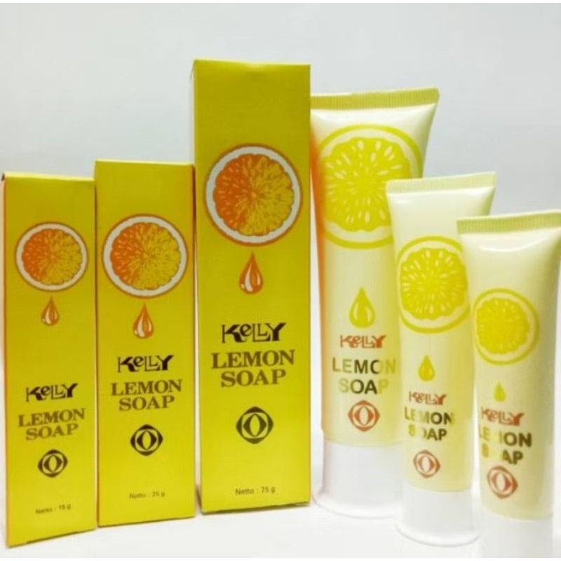 Kelly Lemon Soap Sabun Cuci Muka