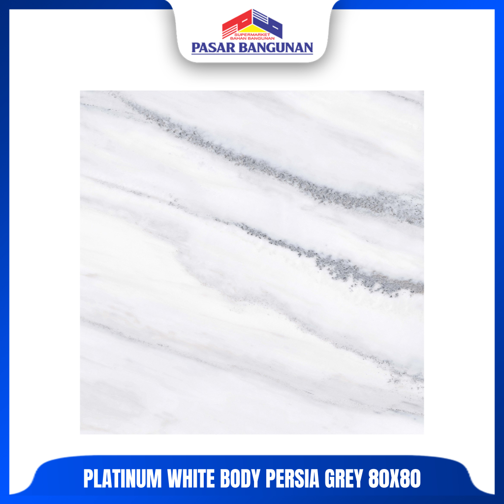 Platinum White Body Persia Grey 80x80