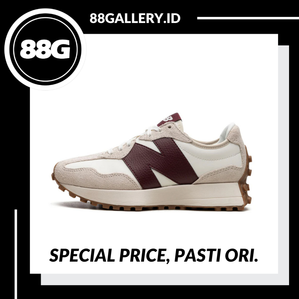 New Balance 327 Moonbeam Classic Burgundy