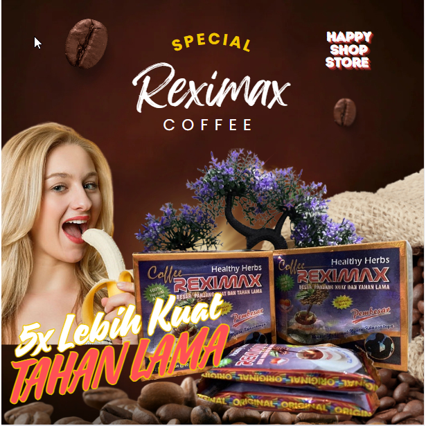 

Kopi Reximax | Kopi Kesehatan | Isi 10 Sachet | Kopi Reximax Original - HPS