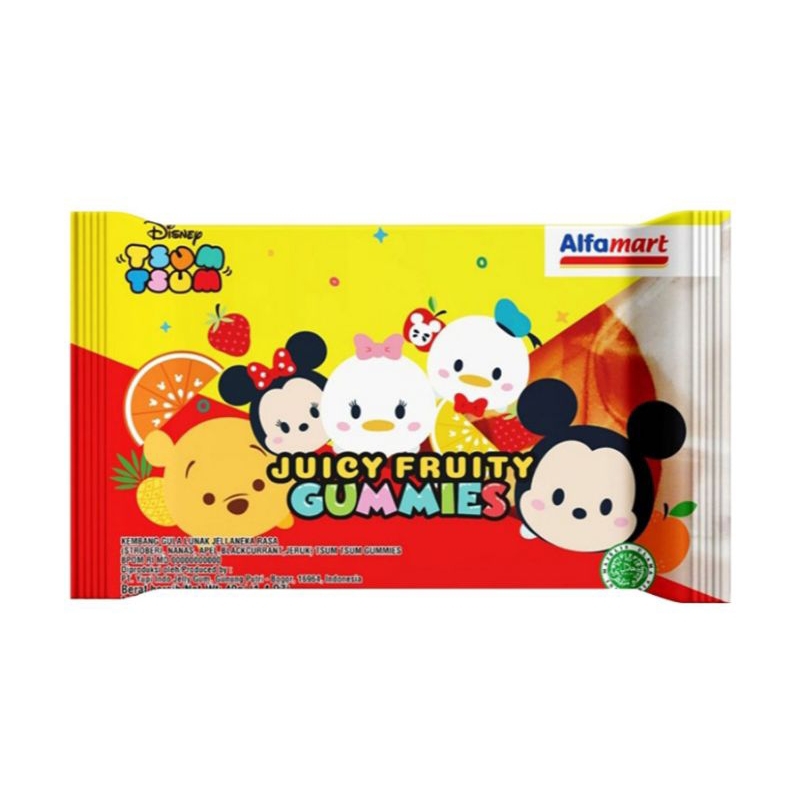 

Alfamart Juicy Fruits Gummies permen gummy aneka rasa buah 40 g